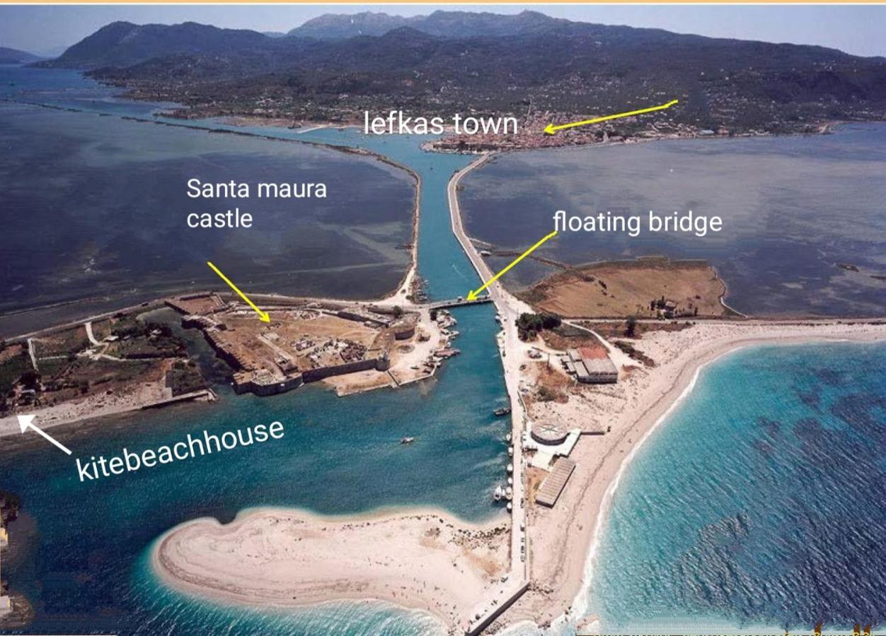 Lefkáda Kite Beach House מראה חיצוני תמונה